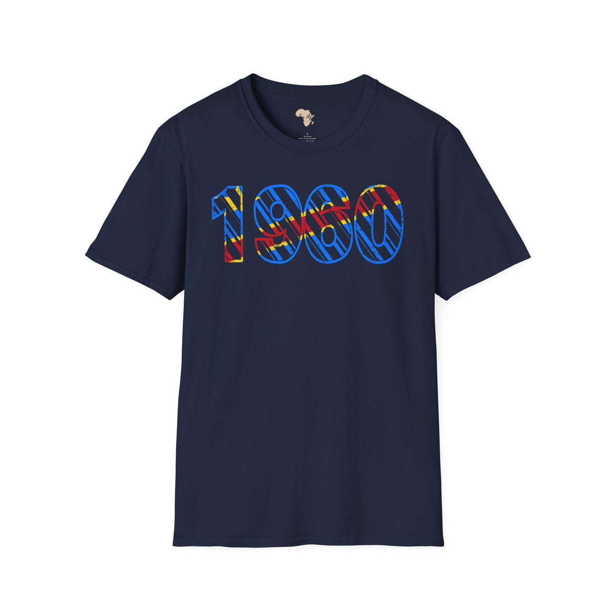 DR Congo year unisex softstyle tee Funky African