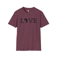 One love unisex softstyle tee Funky African