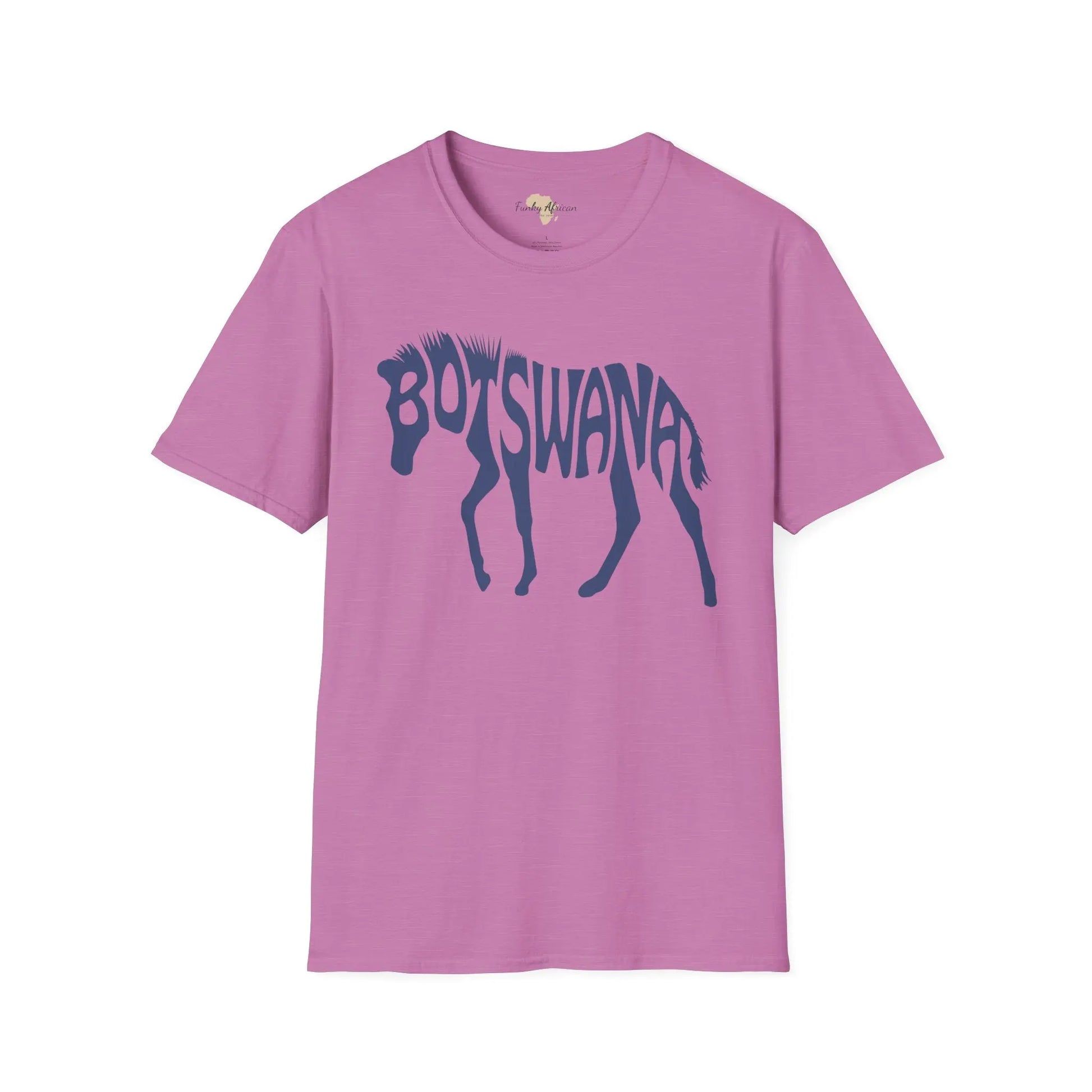 Botswana cut unisex softstyle tee Funky African