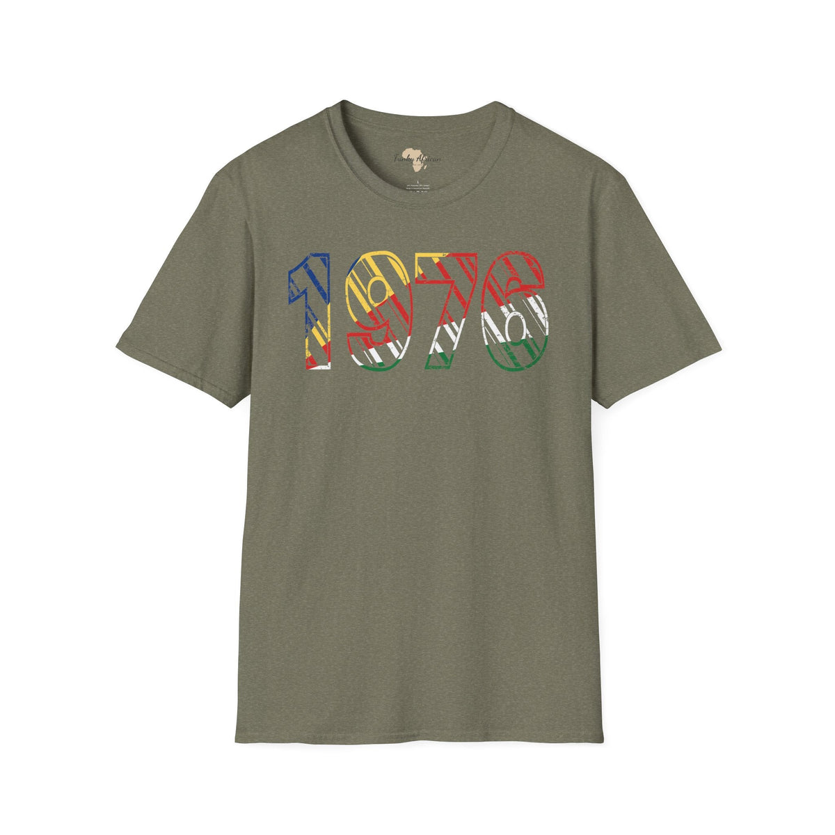 Seychelles year unisex softstyle tee Funky African