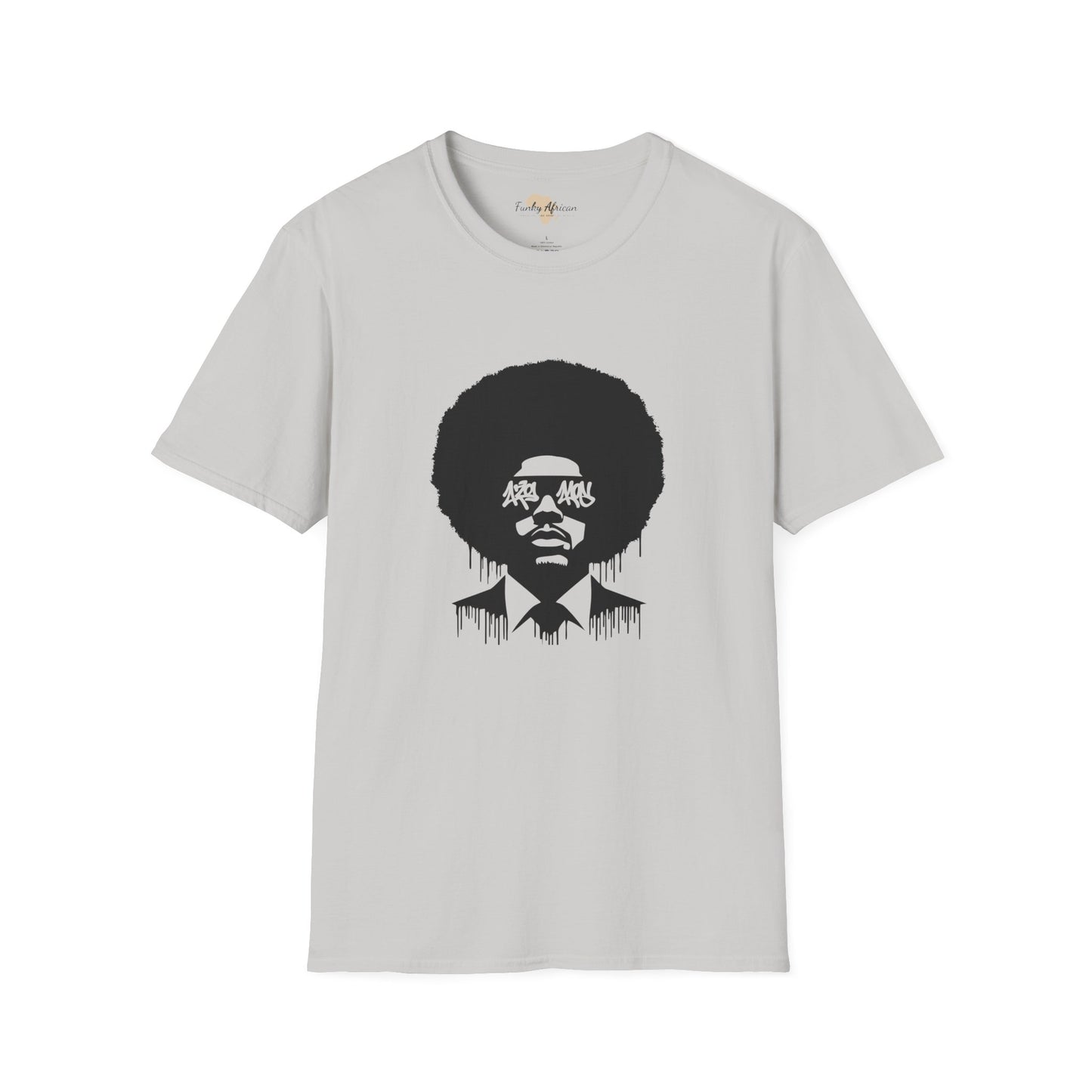 Afro graffiti unisex softstyle tee