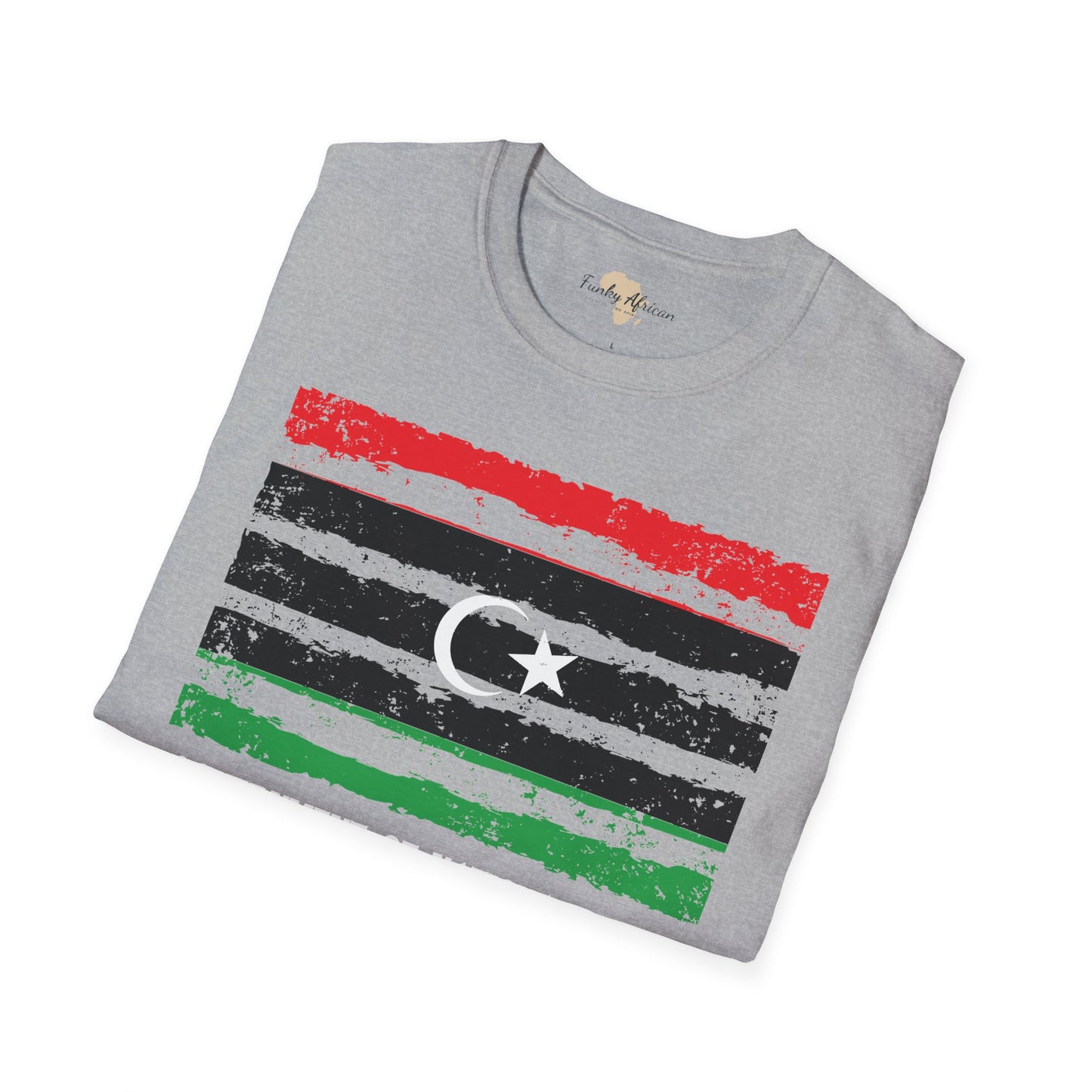 Libya strip unisex softstyle tee