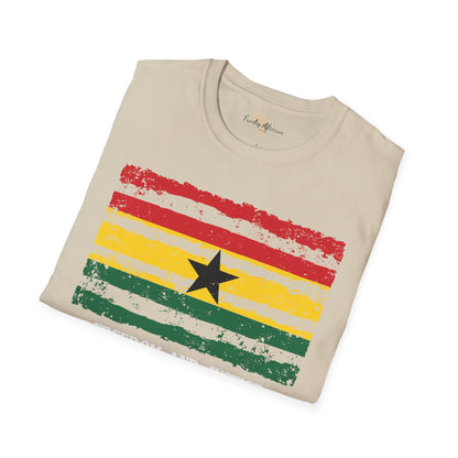 Ghana strip unisex softstyle tee