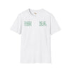 Nigeria text unisex softstyle tee Funky African