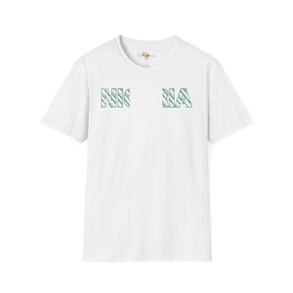 Nigeria text unisex softstyle tee