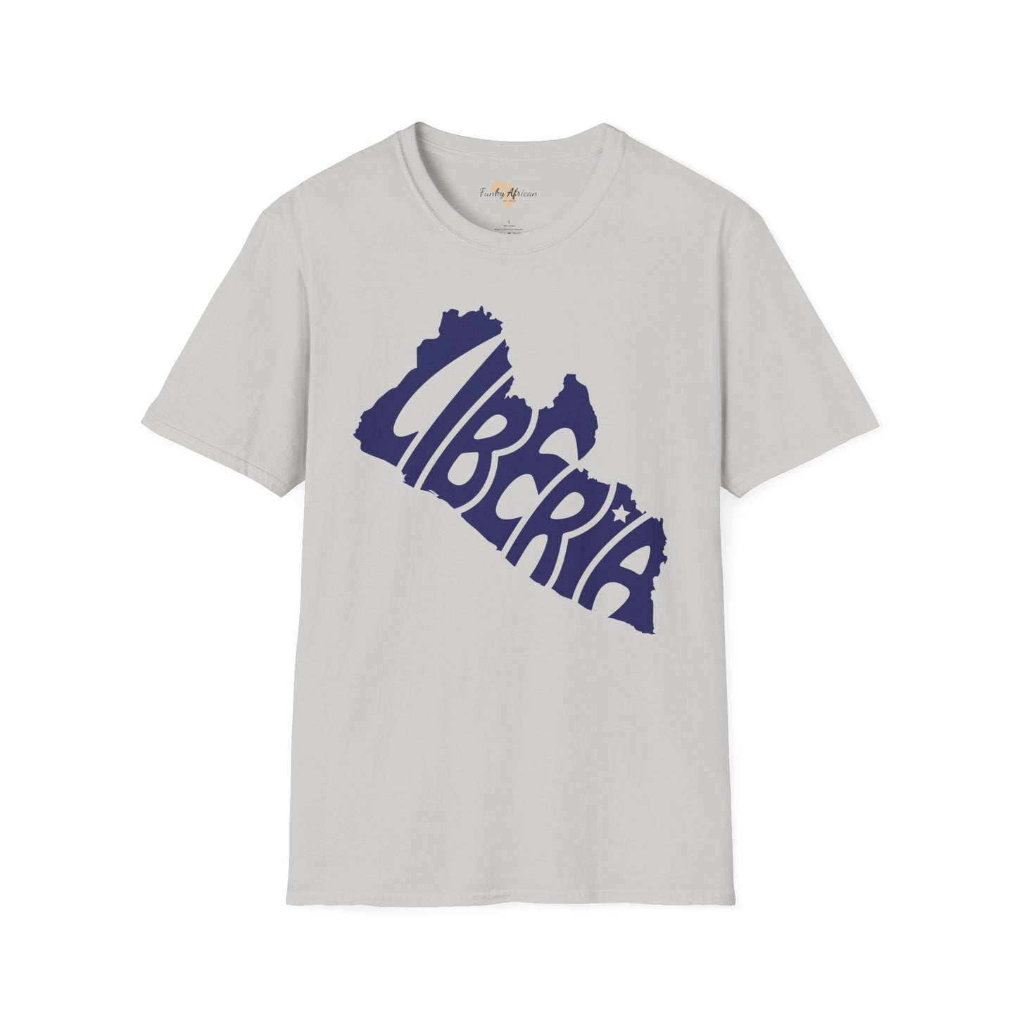 Liberia cut unisex softstyle tee