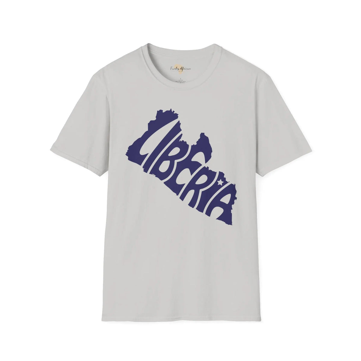 Liberia cut unisex softstyle tee Funky African