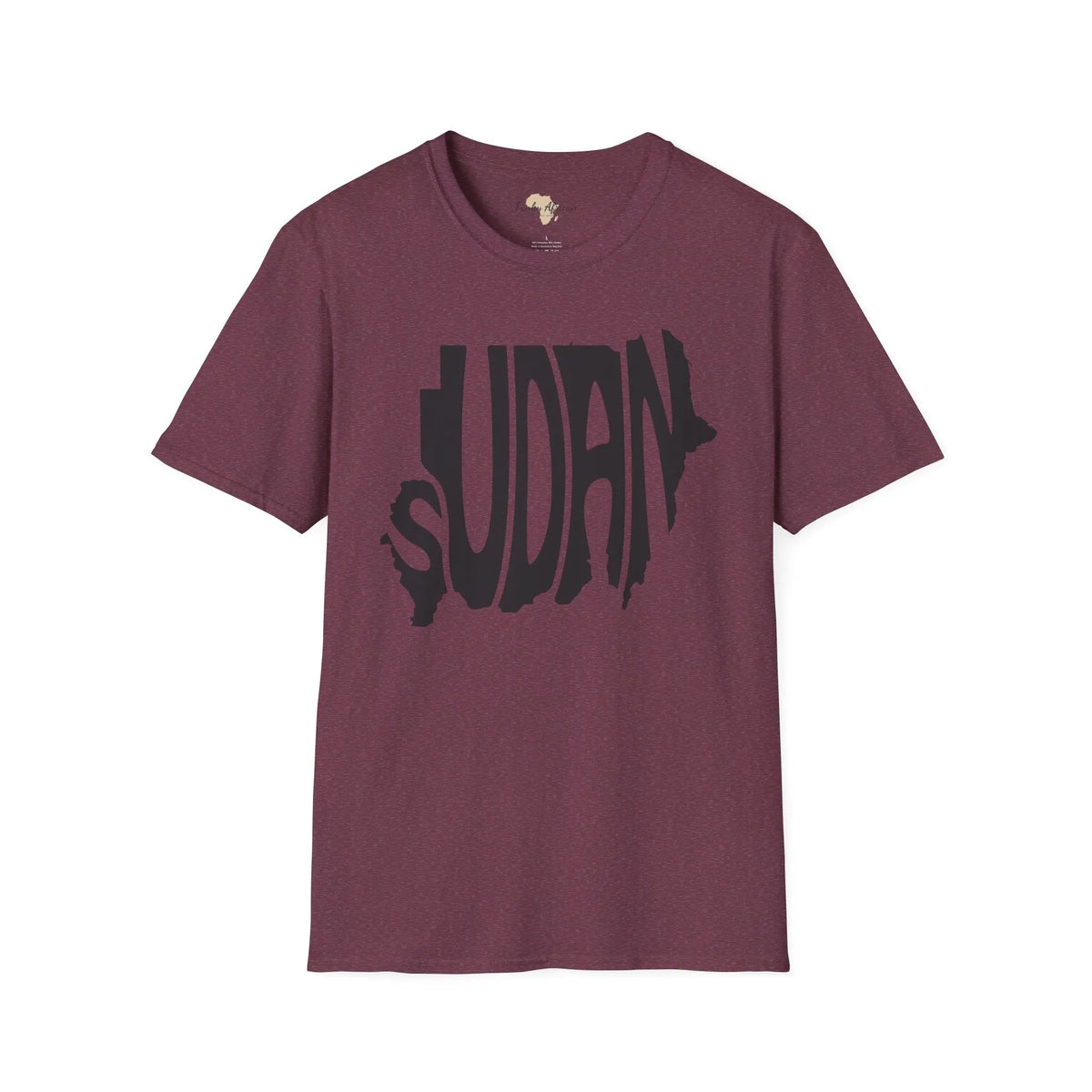 Sudan cut unisex softstyle tee Funky African