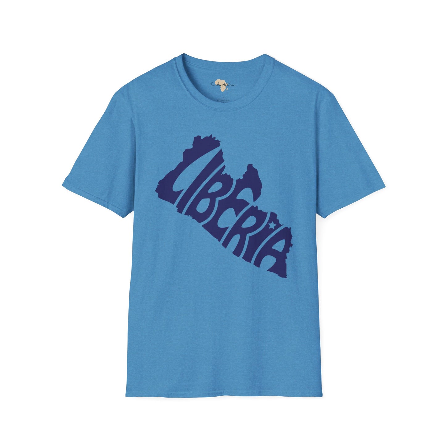 Liberia cut unisex softstyle tee