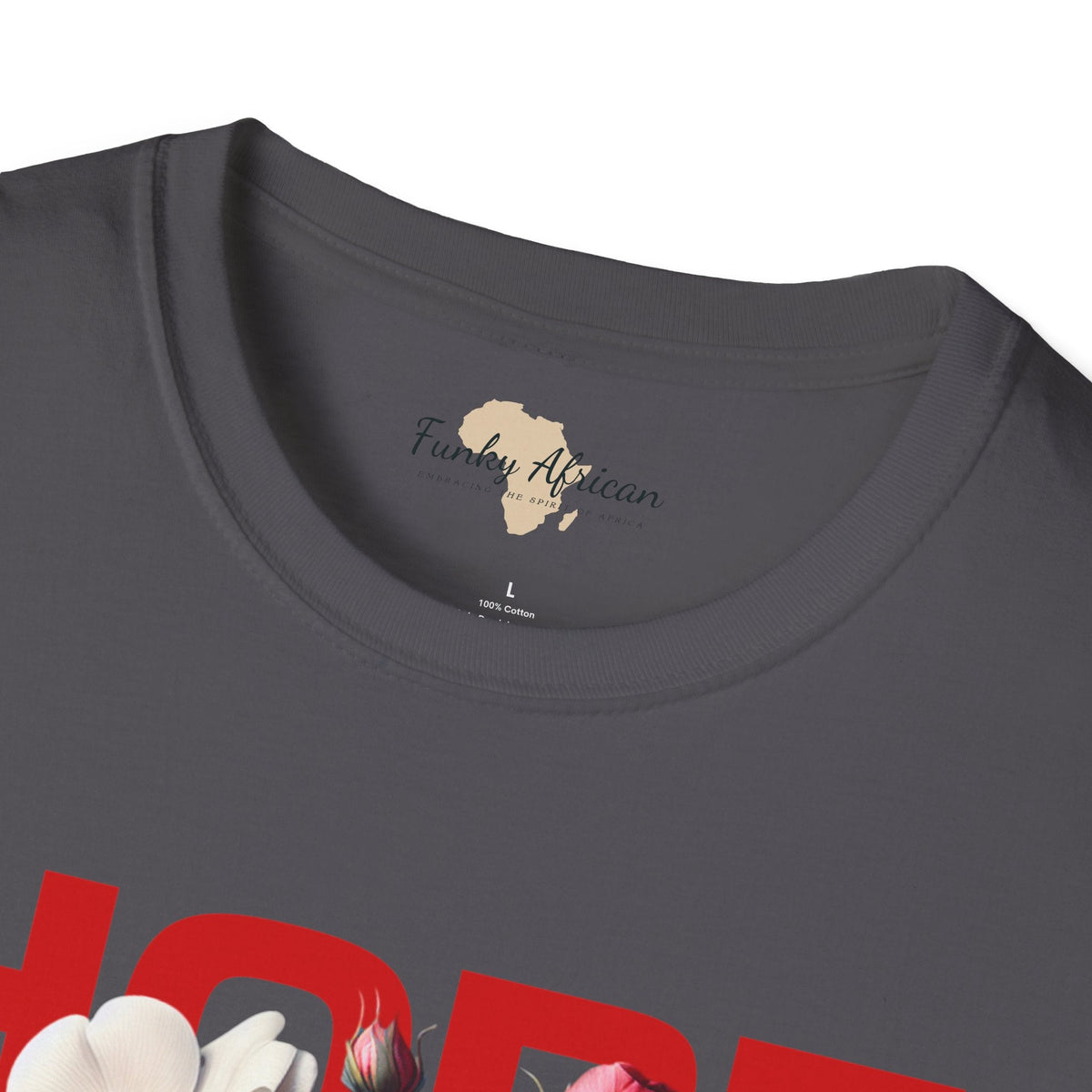 Hope lights the way unisex tee Funky African