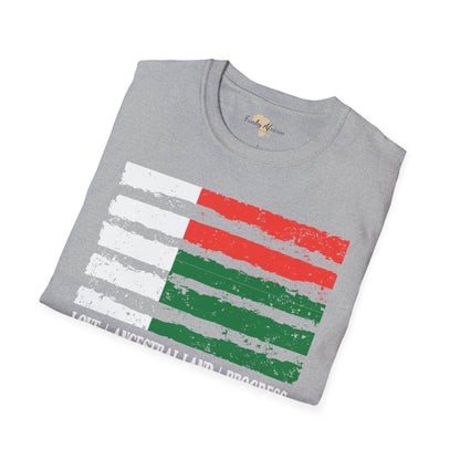 Madagascar strip unisex softstyle tee