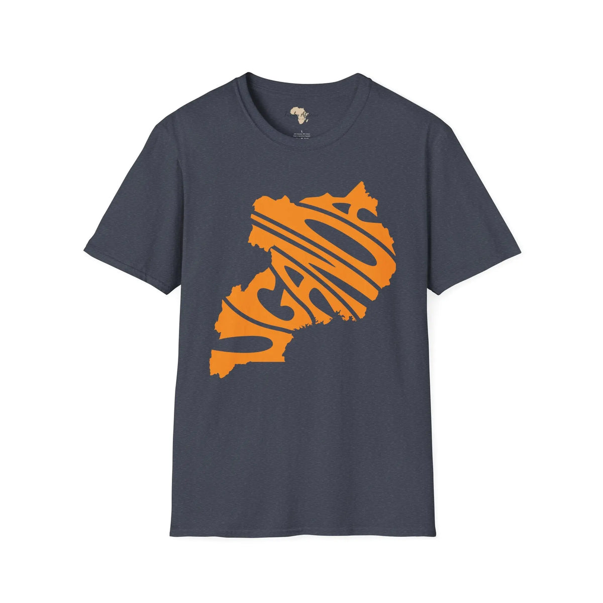 Uganda cut unisex softstyle tee Funky African