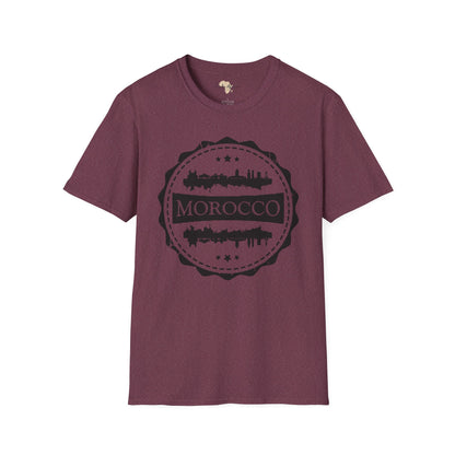 Morocco Stamp unisex tee