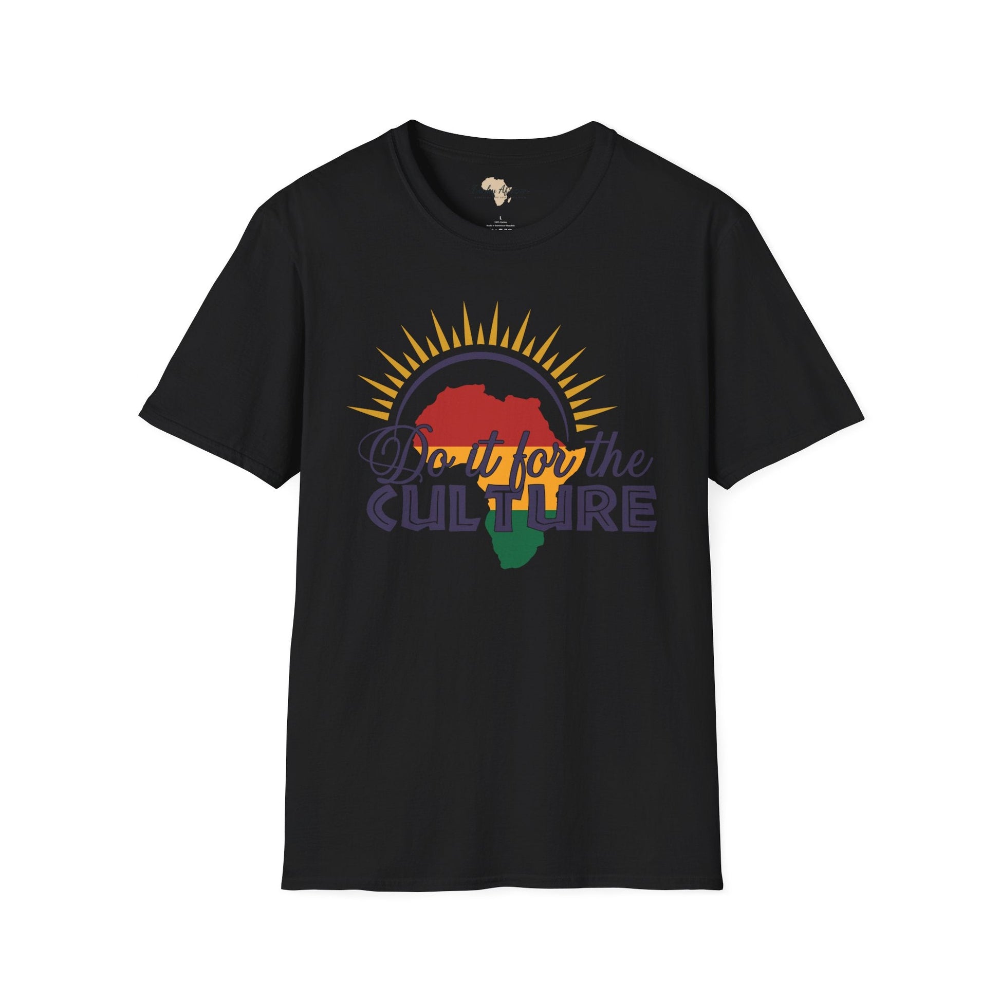 For the culture unisex softstyle tee Funky African
