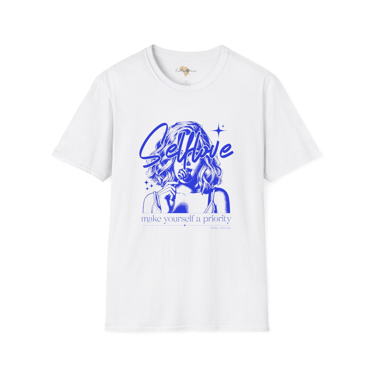 Selflove unisex softstyle tee Funky African