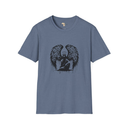 Angel graffiti unisex softstyle tee