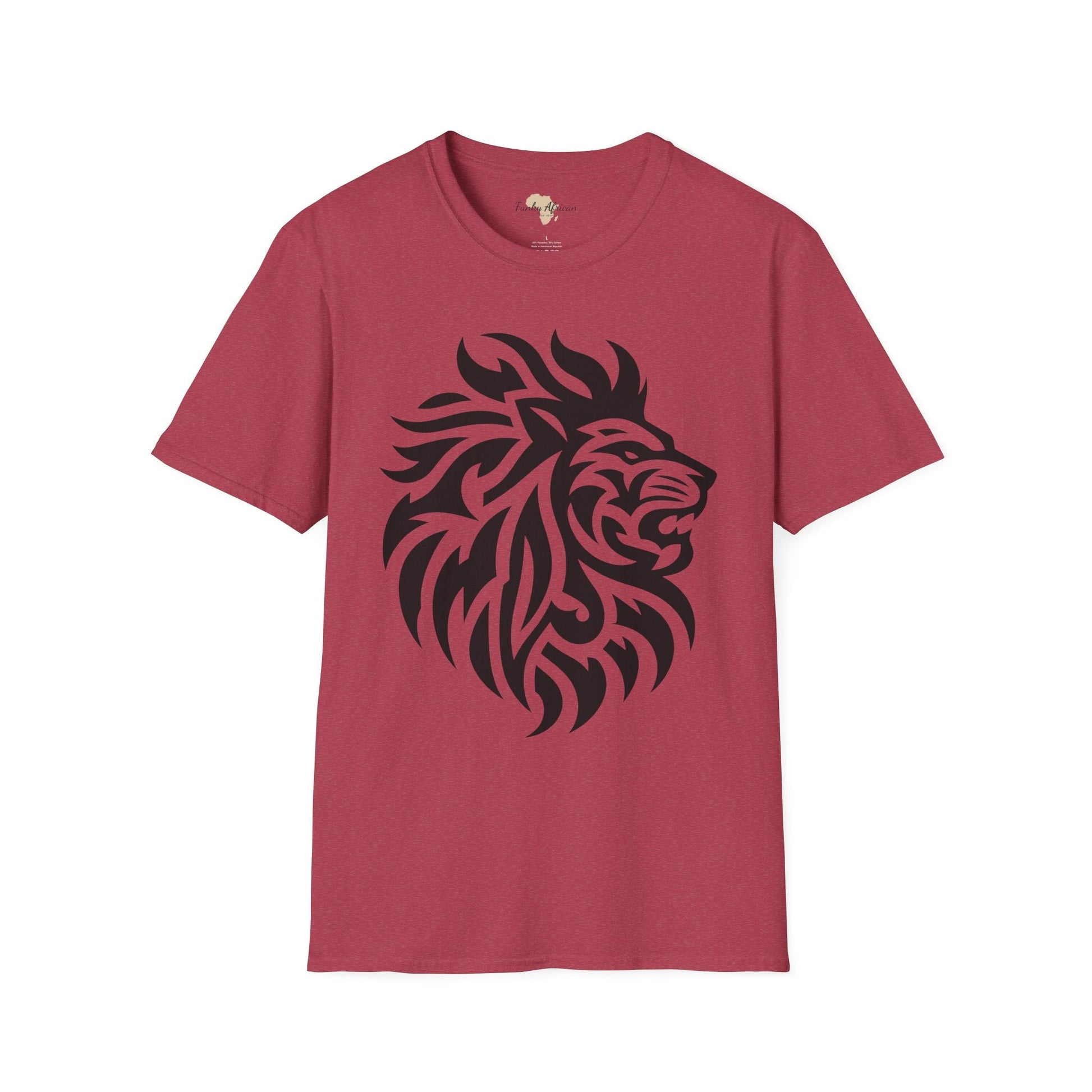 Lion unisex softstyle tee Funky African