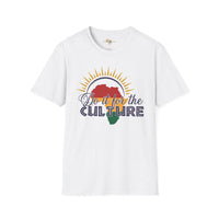 For the culture unisex softstyle tee Funky African