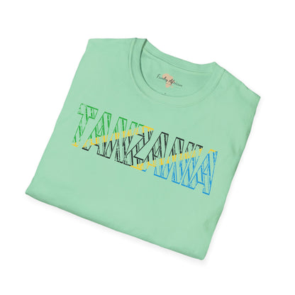 Tanzania text unisex softstyle tee