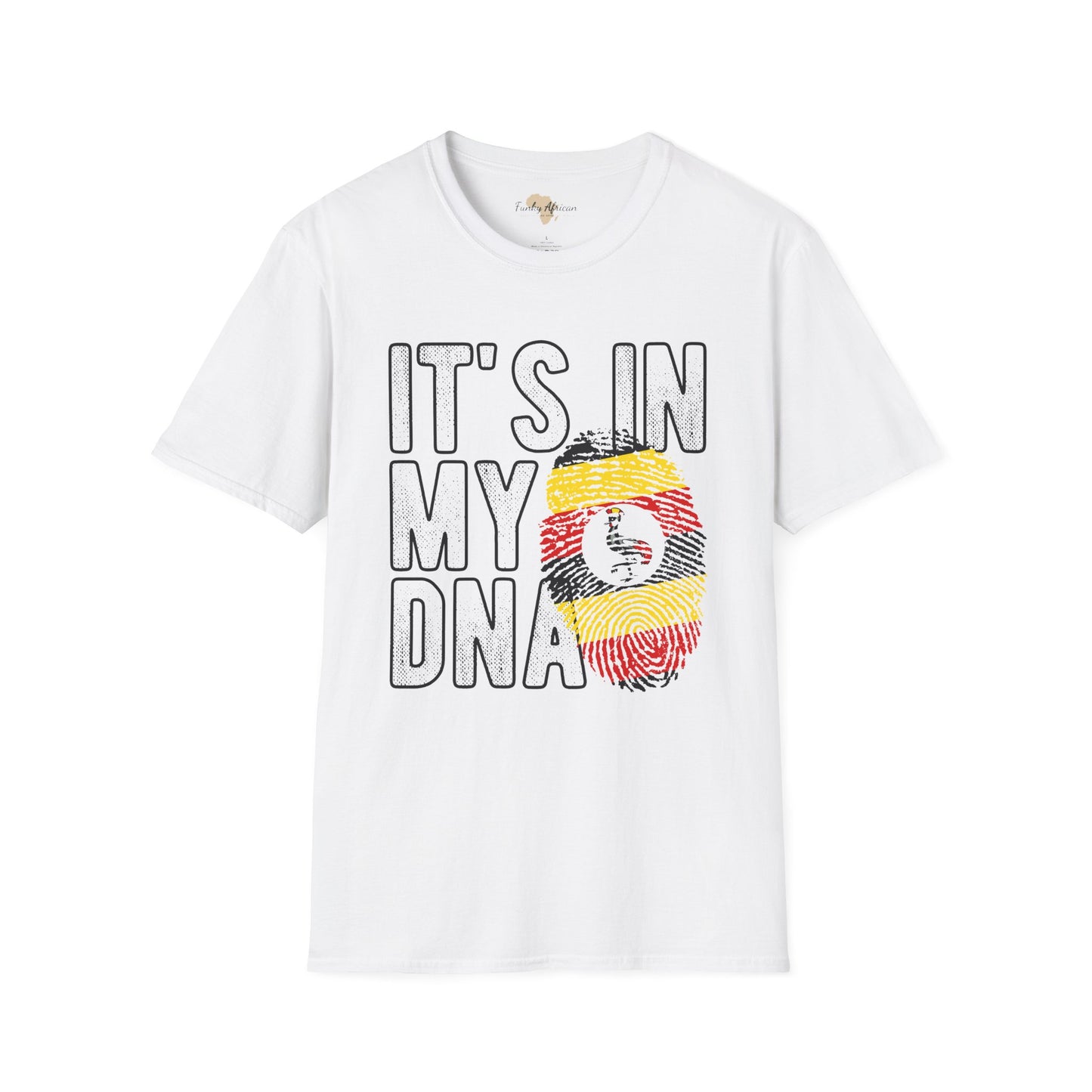 it's in my DNA unisex tee - Uganda