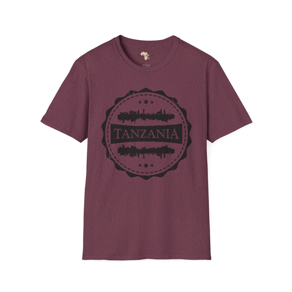 Tanzania Stamp unisex tee Funky African