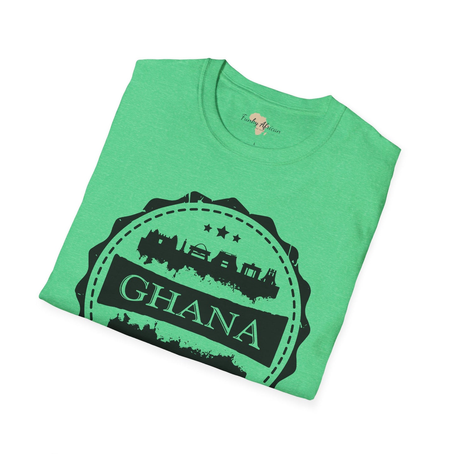 Ghana Stamp unisex tee