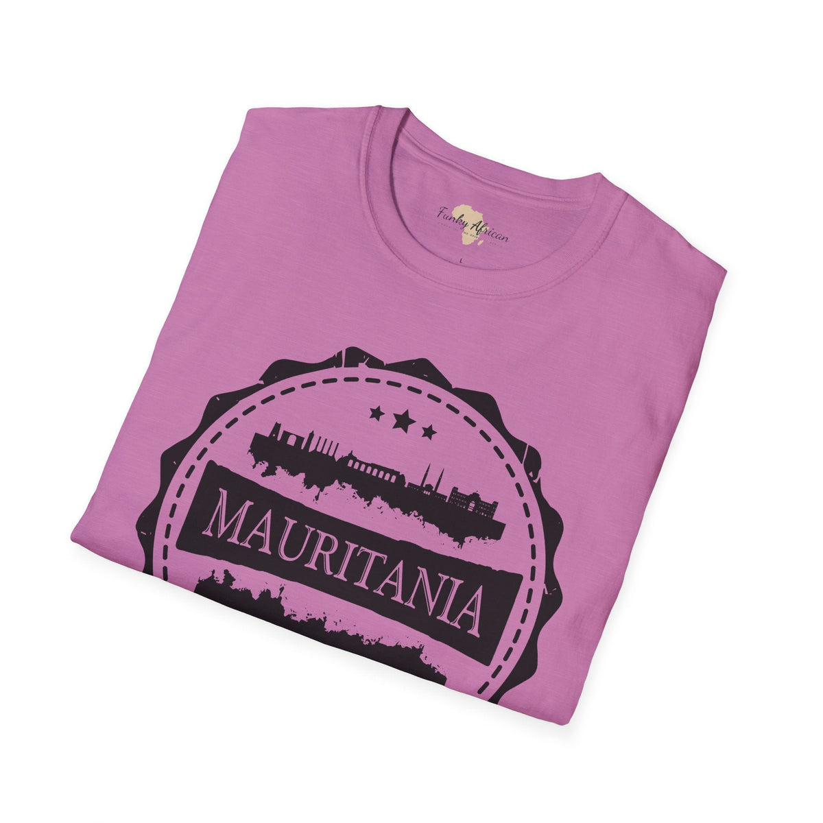 Mauritania Stamp unisex tee Funky African