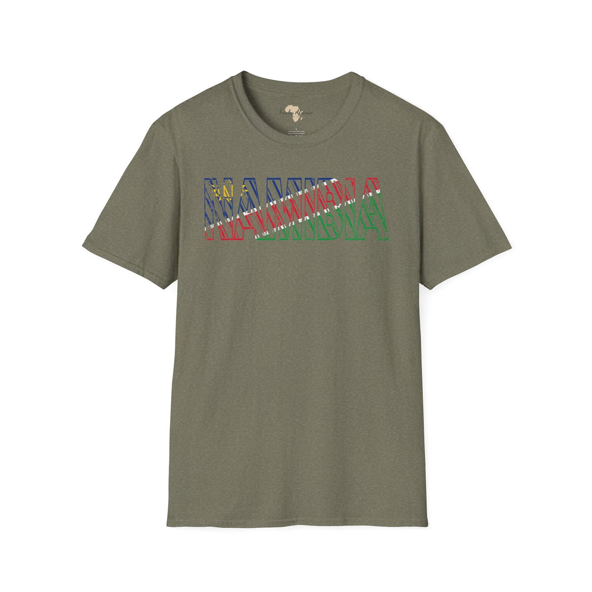 Namibia text unisex softstyle tee Funky African