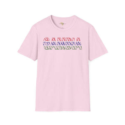 Gambia text unisex softstyle tee