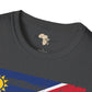 Namibia strip unisex softstyle tee Funky African