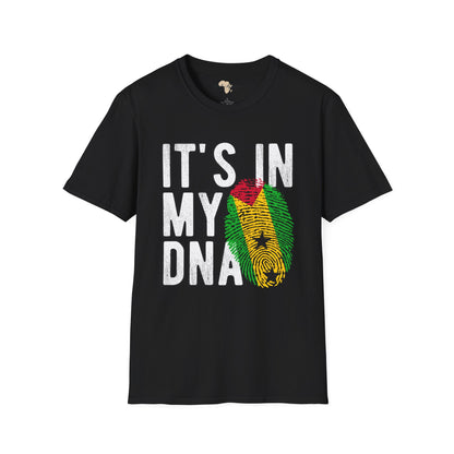 it's in my DNA unisex tee - São Tomé and Príncipe