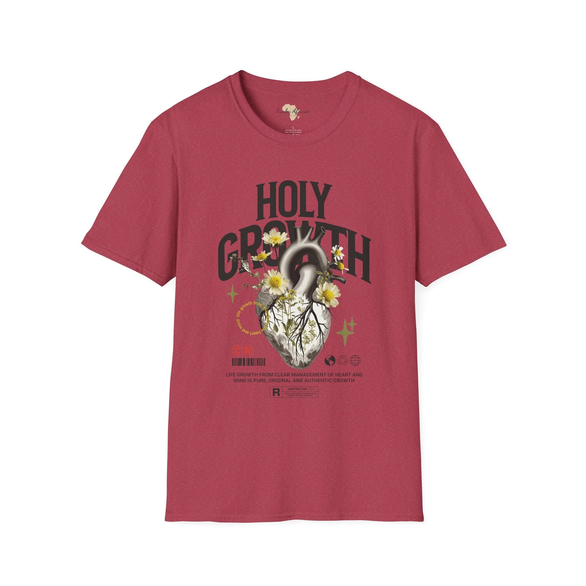 Holy growth unisex tee Funky African
