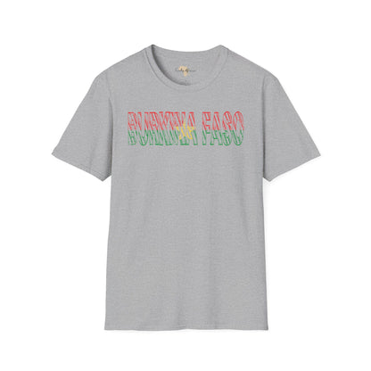 Burkina Faso text unisex softstyle tee