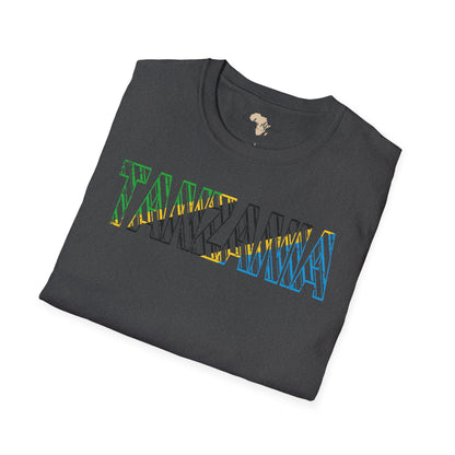 Tanzania text unisex softstyle tee