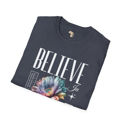 Believe in yourself unisex softstyle tee