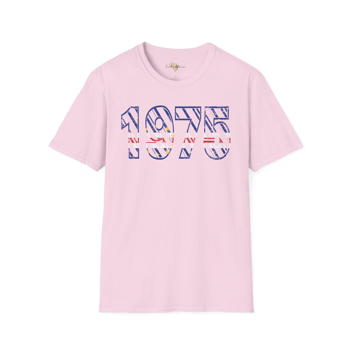 Cabo Verde year unisex softstyle tee Funky African