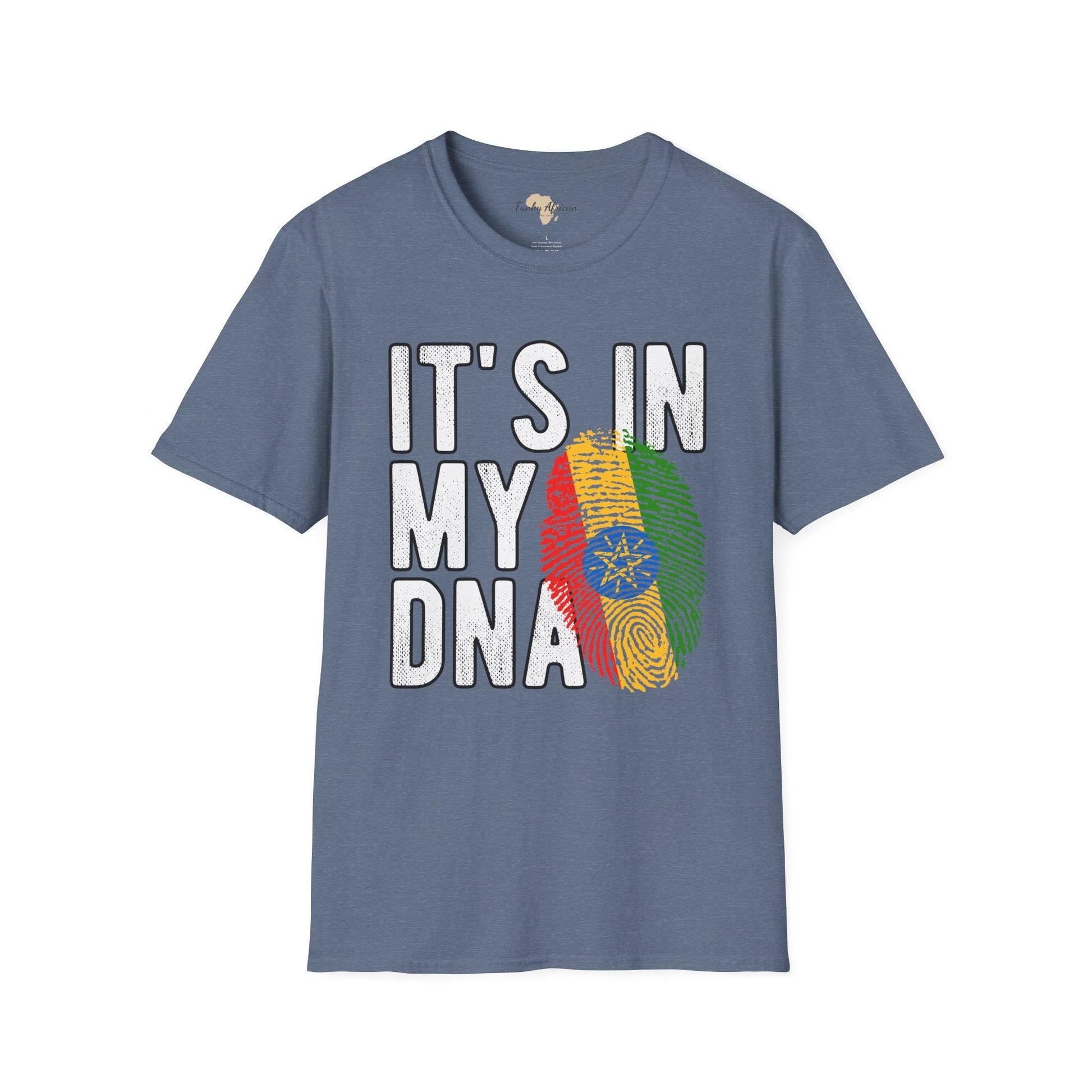 it's in my DNA unisex tee - Ethiopia Funky African