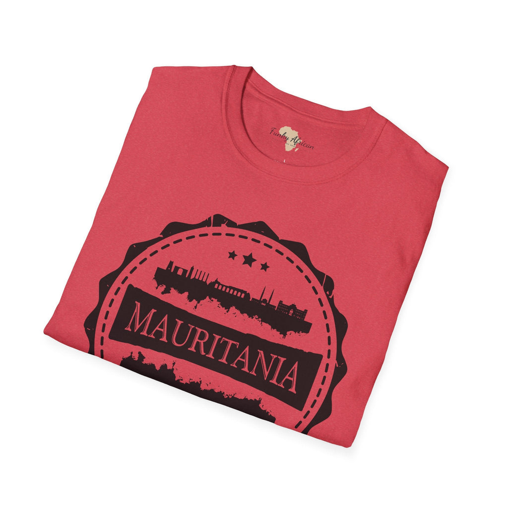 Mauritania Stamp unisex tee Funky African