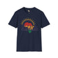 For the culture unisex softstyle tee Funky African
