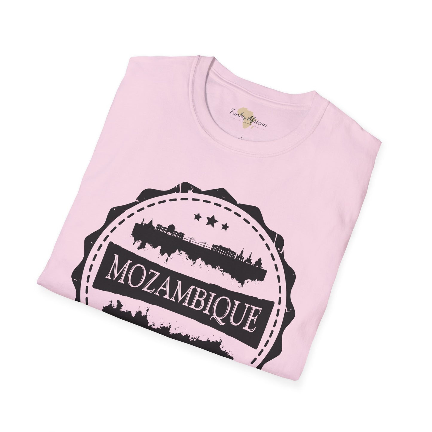 Mozambique Stamp unisex tee