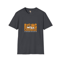 Rising with courage unisex softstyle tee Funky African