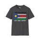 South Sudan strip unisex softstyle tee Funky African