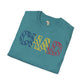 Chad text unisex softstyle tee Funky African