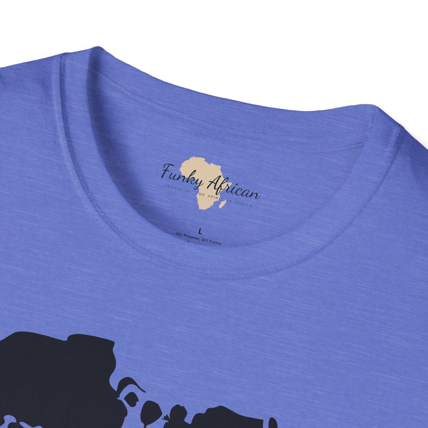 African map unisex softstyle tee