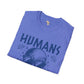 Humans aren't real unisex tee Funky African