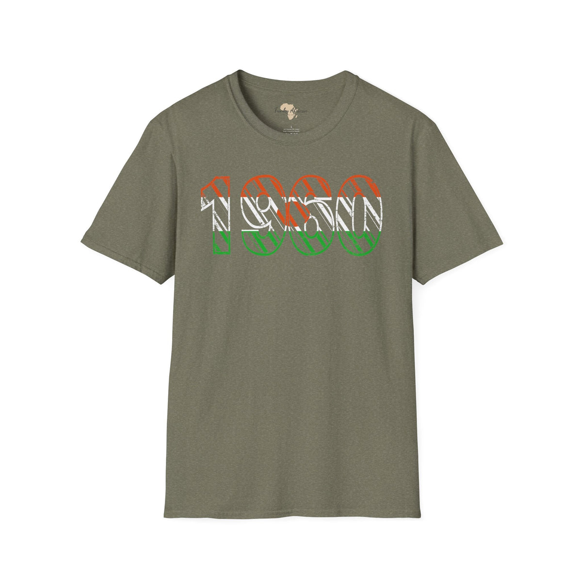 Nigerien year unisex softstyle tee Funky African