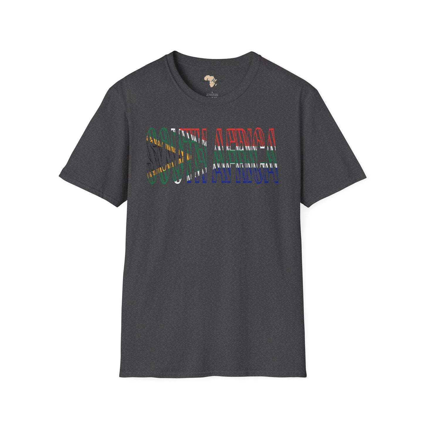 South African text unisex softstyle tee