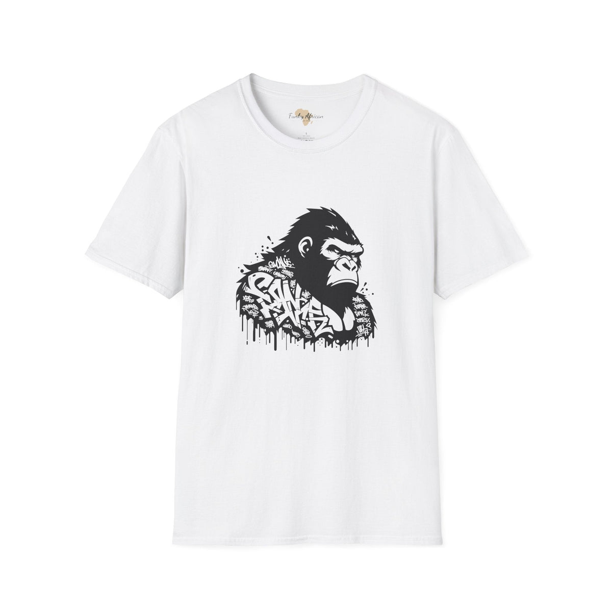 King Gong graffiti unisex softstyle tee Funky African