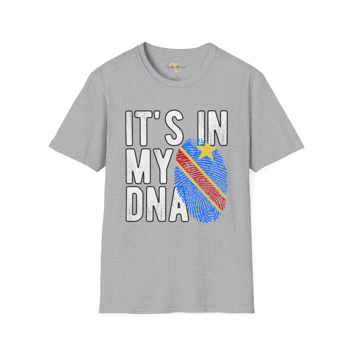 it's in my DNA unisex tee - DR Congo Funky African