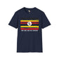 Uganda strip unisex softstyle tee Funky African